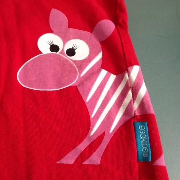 Egg Kids 5 - 7 Outfit Skirt + Zebra & Pink Shirt - Picture 3 of 3